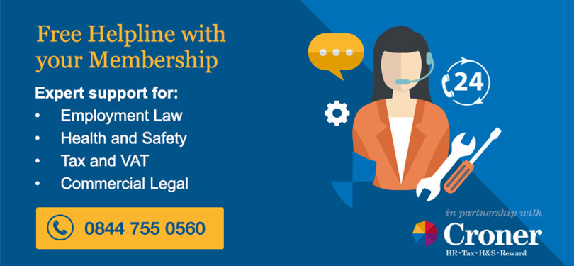 Image of Croner's 24/7 Business Helpline