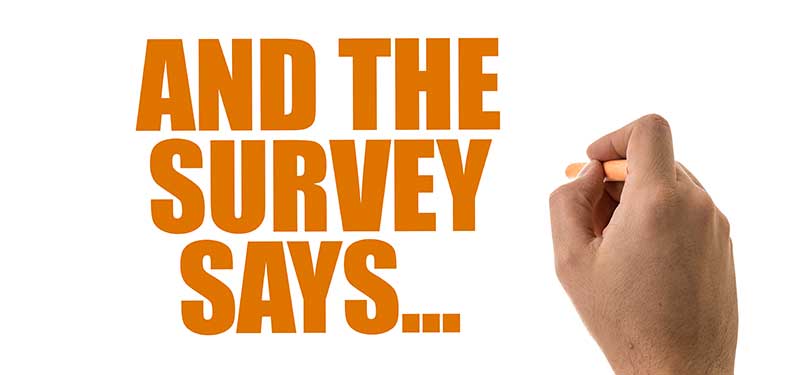 And the survey says