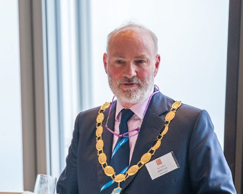 EDA President in 2017, Simon Barkes of BEMCO
