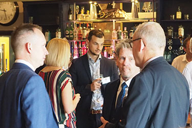 Delegates talking at the EDA Forum in Bristol