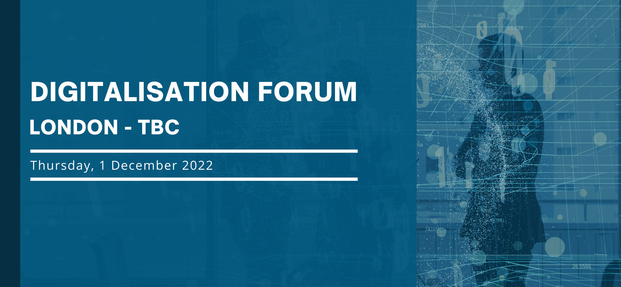 Join us at our Annual Digitalisation Forum