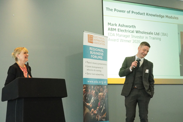 Mark Ashworth Takes questions from the floor