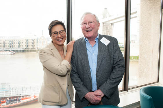 Iing Hu, Kosnic Lighting Ltd and Mike Ormrod, Elkay Iing Hu, Kosnic Lighting Ltd and Mike Ormrod, Elkay