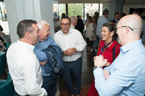 Margaret Fitzsimons in dialog with guests from different parts of the UK Margaret Fitzsimons in dialog with guests from different parts of the UK