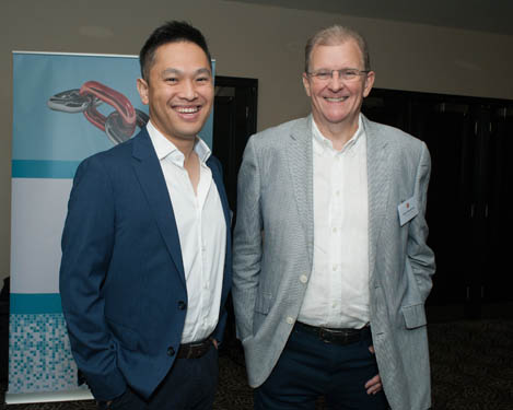 Summer event-55 Leo Yu and Steve Westbrook (Stearn Electrical Co Ltd)