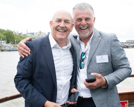 Peter Brittain (Edmunson Electrical Ldt) Jim Hutchinson (Scolmore International) Peter Brittain (Edmunson Electrical Ldt) Jim Hutchinson (Scolmore International)