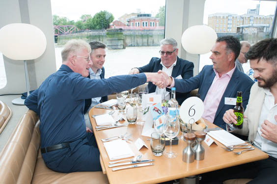 Greeting and shaking hands Greeting and shaking hands