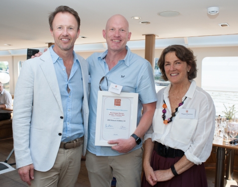 Dominic Groves, Purchasing Director at BEW Electrical Distributors, receives the Most Engaged 21–99 Branches Award. Dominic Groves, Purchasing Director at BEW Electrical Distributors, receives the Most Engaged 21–99 Branches Award.