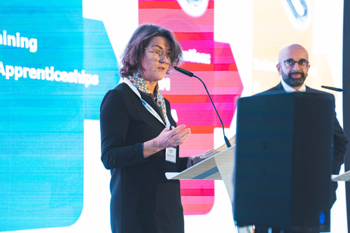 Margaret Fitzsimons & Professor Noble Francis