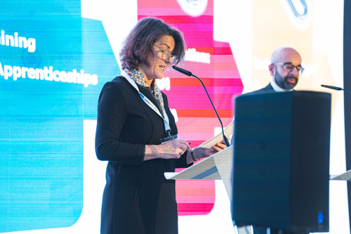 Margaret Fitzsimons & Professor Noble Francis