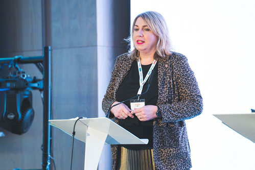 Anne Vessey, EDA, moderates ECA Panel