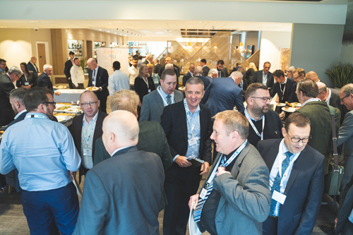 Delegates network at Power It Up
