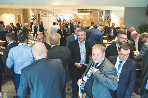 Delegates network at Power It Up