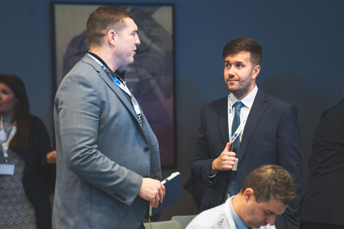 Delegates network at Power It Up