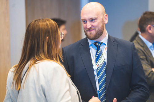 Delegates network at Power It Up