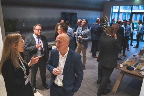 Networking coffee break