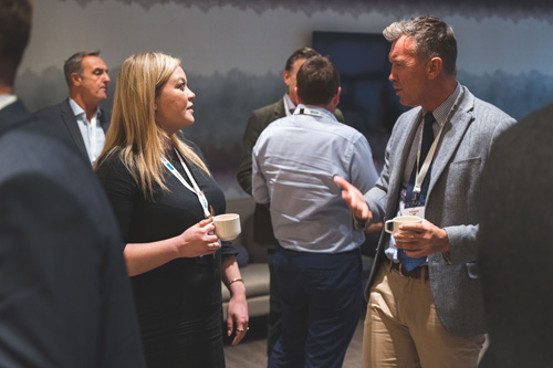 Networking coffee break