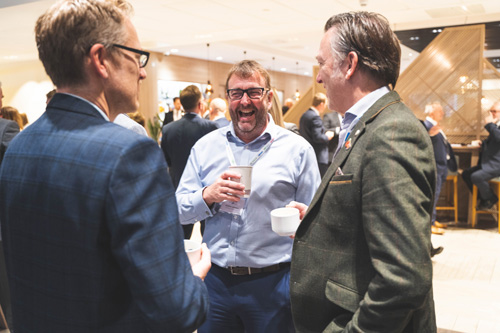 Networking coffee break