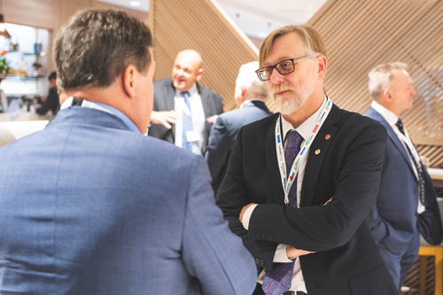 Networking coffee break