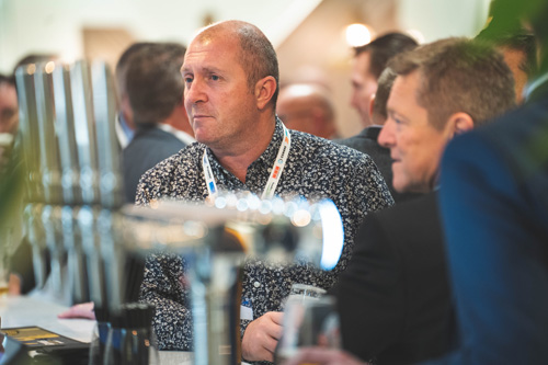 Guests receive their sponsored goody bags