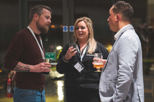 Power It Up drinks reception