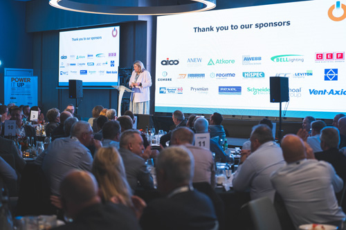 Anne Vessey thanks Dominic Holland