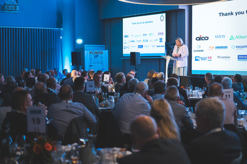 Anne Vessey thanks Dominic Holland