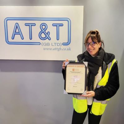 Well done to Kelly Easton a Warehouse Administrator at A T & T (GB) Ltd , for achieving a Distinction in her Customer Service Product Knowledge Module.
