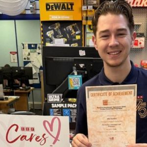 Congratulations to Alfie Saunders for achieving a Credit on his third EDA Product Knowledge Module: Distribution, Switchgear and Protection. 