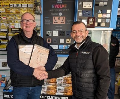 Congratulations to Graham Edward Martin from County Electrical Supplied for completing two EDA Product Knowledge Modules. Lighting (Introduction) and Cables and Cable Management. 