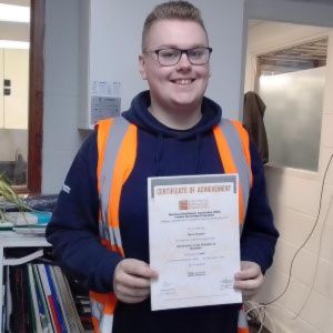 Congratulations to Harry Parsons for achieving a Distinction on his first EDA Product Knowledge Module: Introduction to the Principles of Electricity. 