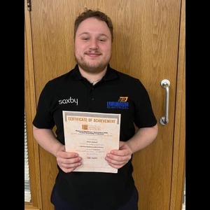 Well done to Oliver Overton for achieving a Distinction on his Product Knowledge Module: Lighting (Systems and Controls).